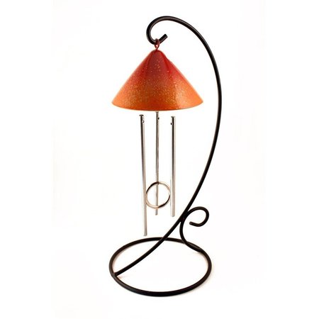 SUNBLOSSOM SOLAR GIFTS SSG SPT1 rd-or Sunsprite Chime Solar Light - Red & Orange SPT1 rd/or